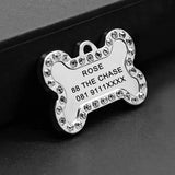 2022 Tags Engraved Pet Name Number Address