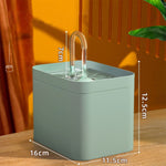 Cat Water Fountain Auto Filter USB Electric Mute Drinker Bowl 1.5L