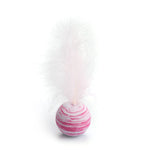 1pc Cat Toy Feather Star Balls Plus Feather Light