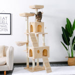 Cats Climbing Trestle Pet Scratcher Tree