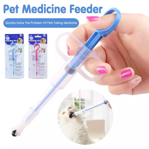 1PCS Pet Medicine Syringe Tablet Pill Gun Piller