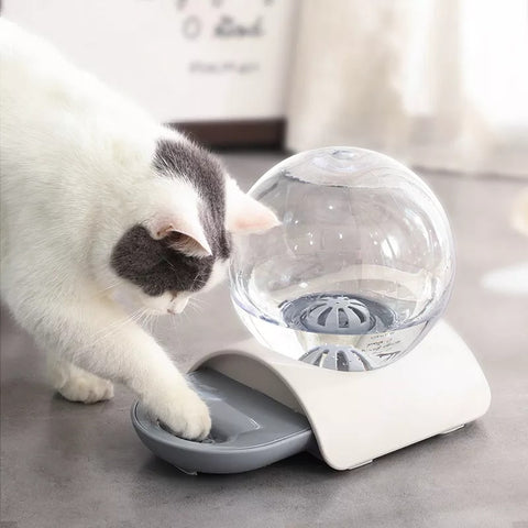 pawstrip 2.8L Bubble Pet Cat Water Fountain