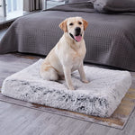 Long Plush Dog Bed Blanket