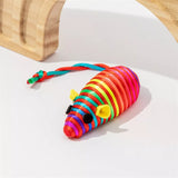 Pet Cat Toy Color Winding Mouse Cat Toy Pet Supplies Cat Toy Pet Interactive Chew Toy Pet Accessories Cat Tooth Cle