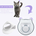 Non Slip Single Cat Bowl with Raised Stand