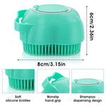 Bath Massage Gloves Brush Soft Safety Silicone Pet