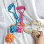 Bite-Resistant Teeth Cleaning Pet Toy Ball