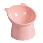 Cat Bowl High Foot Dog Bowl 45 Neck Protector