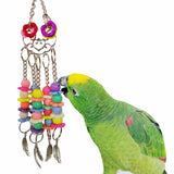 1 Pc Bird Chewing Toy Colorful Beads Bird