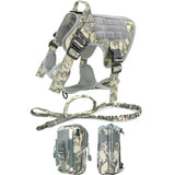 Military Big Dog Harness Pet German Shepherd