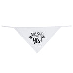 Wedding Party Pet Dog Bandana