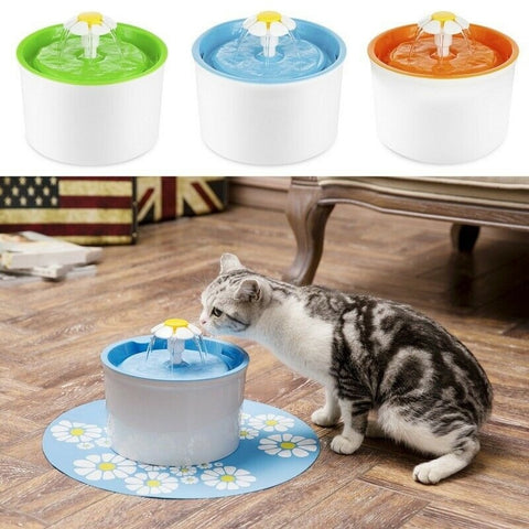 Automatic Cat Water Fountain Pet Bowl