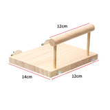 Parrot Bird Wooden Swing Perch Stand