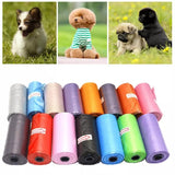 15pcs Dog Poop Degradation Disposable Garbage Bag