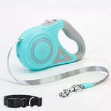 Dog Leash Which LED Lights Automatic Retractable