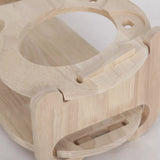 Elevated Dog Cat Bowl Stand Wood