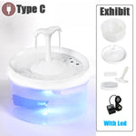 2L Intelligent Cat Water Fountain With Faucet