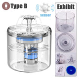 2L Intelligent Cat Water Fountain With Faucet