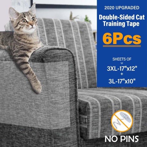 6pcs/lot Cat Scratch Mat Sofa Protector