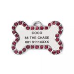 2022 Tags Engraved Pet Name Number Address