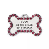 2022 Tags Engraved Pet Name Number Address