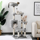 Height 140CM Cat Tree Condo Sisal Scratching Posts