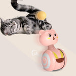 Cat Toy Interactive Tumbler Feather