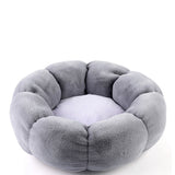 Pet luxury cat bed flower round  mat