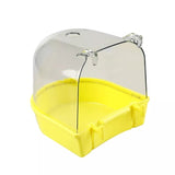 Bird Bath Tub for Cage Parrot Anti-Slip Birdbath