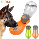 380ml Portable Pet Water Bottle Foldable