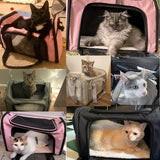 Cat Carrier Bag Outdoor Pet Transport Carriers