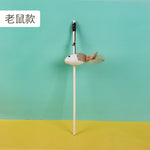 Plush Animal Cat Toy Hemp Rope Teasing