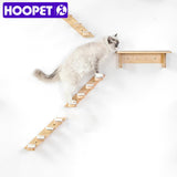 HOOPET Steps Wall Wood Staircase for Cats