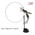 Funny Simulation Bird Interactive Cat Feather