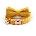 Velvet Cat Collar Personalized Customized ID