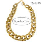 Pet Dog Cat Gold Necklace Collar