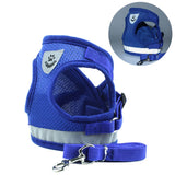 Dog Harness And Leash Set Reflective