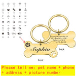 Personalized Collar Pet ID Tag