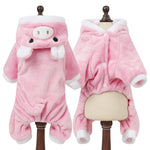 Pet Clothes Soft Warm Fleece Jumpsuits For Small Dogs