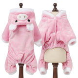 Pet Clothes Soft Warm Fleece Jumpsuits For Small Dogs