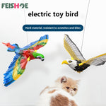 Simulation Bird Interactive Cat Toy Electric Hanging