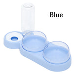 NEW Pet  Double Bowls Food Water Feeder Container