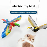 Simulation Bird Interactive Cat Toys Electric Hanging