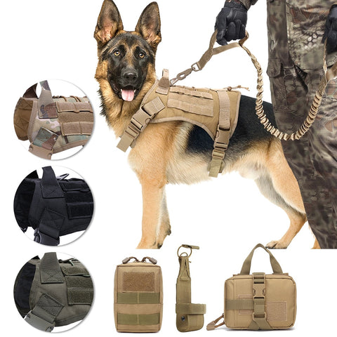 Pet Training Tactical Dog Harness