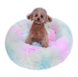 Plush Calming Dog Bed Donut Cat Beds