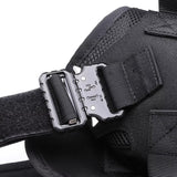 Tactical Dog Harness Leash Metal Buckle