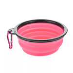 Dog Travel Silicone Bowl Portable Foldable