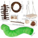 Hamster Chew Toy Set for Rabbit Guinea Pig