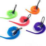 Cat Worm Toys 5/10pcs Interactive Retractable