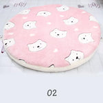 Round Pet Sleeping Mat Warm Dog Bed